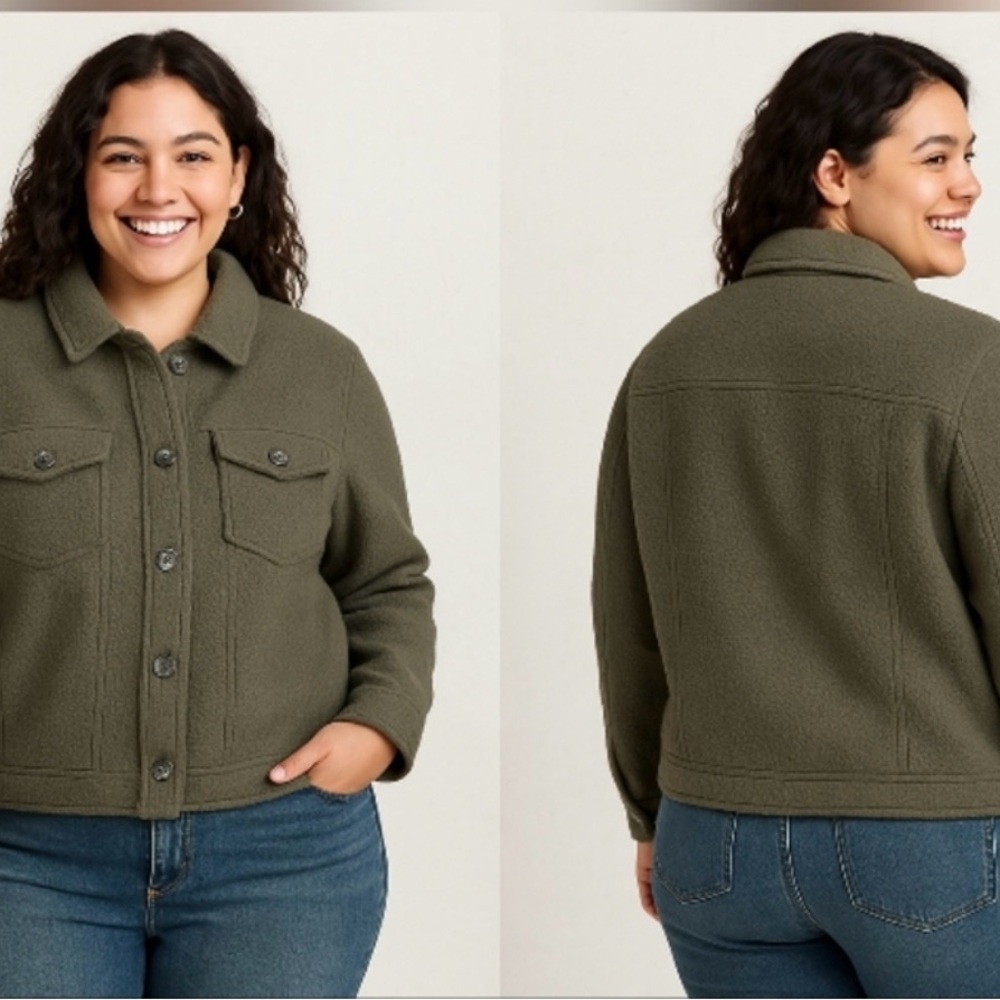 Joie Green Shacket